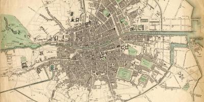 Χάρτης του Δουβλίνο το 1916