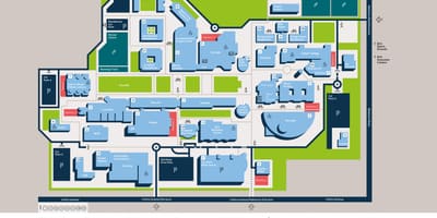 DCU χάρτη της πανεπιστημιούπολης